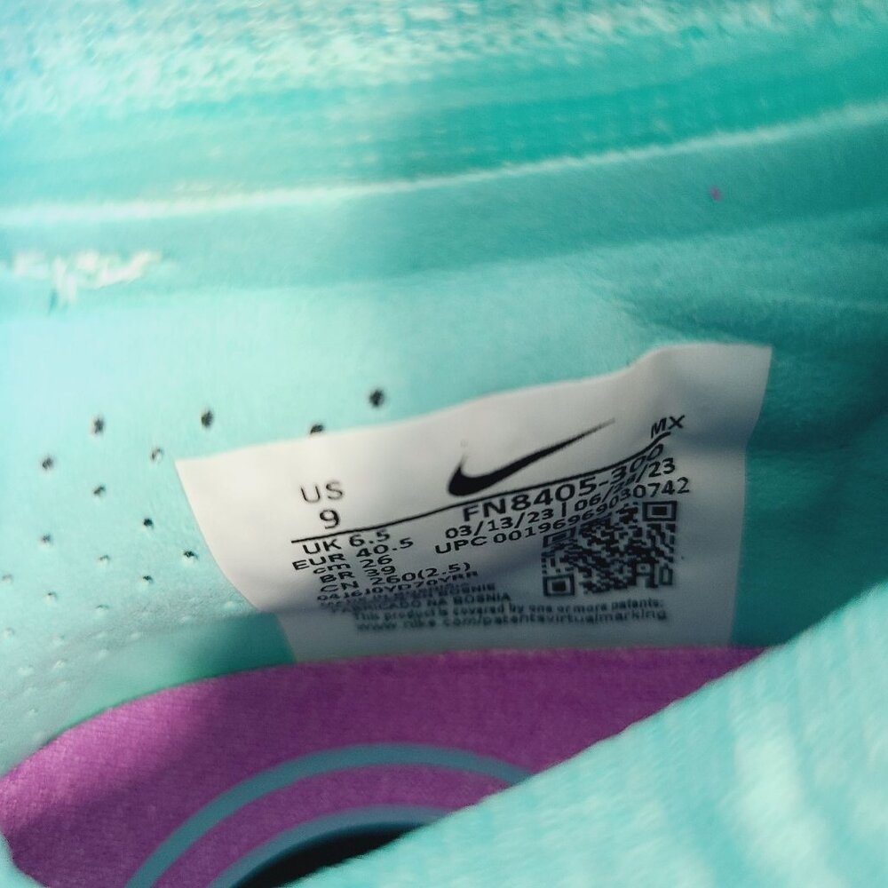 NEW Nike Womens Phantom Luna Elite FG Soccer Cleats FN8405-300 Size 9 Blue - Picture 7 of 7